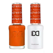 DND Gel Nail Polish Duo - 760 Russet Orange