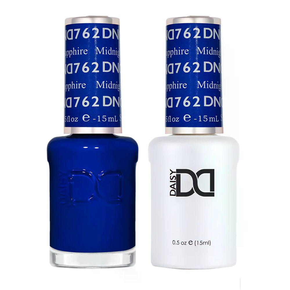 DND Gel Nail Polish Duo - 762 Midnight Sapphire
