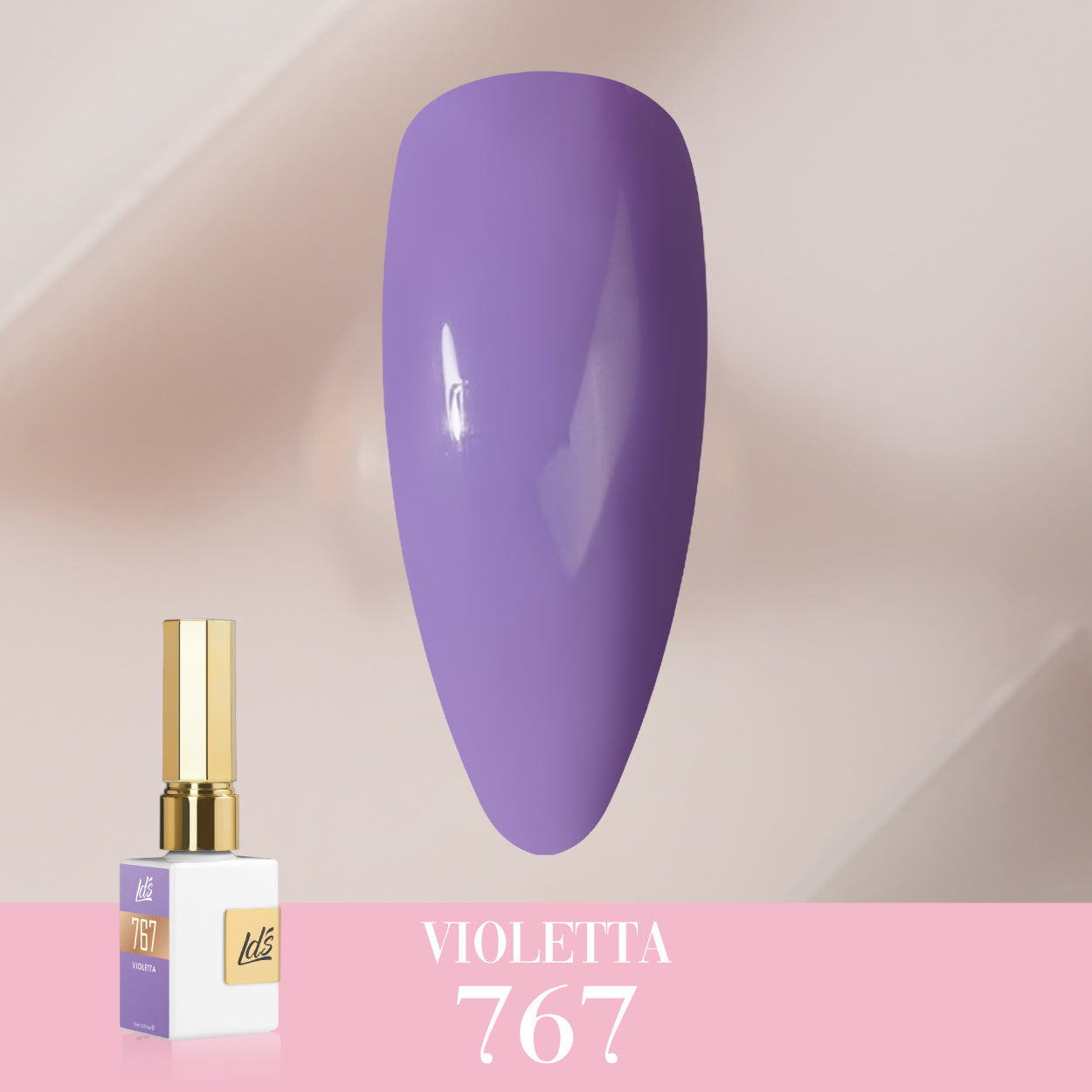 LDS Color Craze Collection - 767 Violetta - Gel Polish 0.5oz