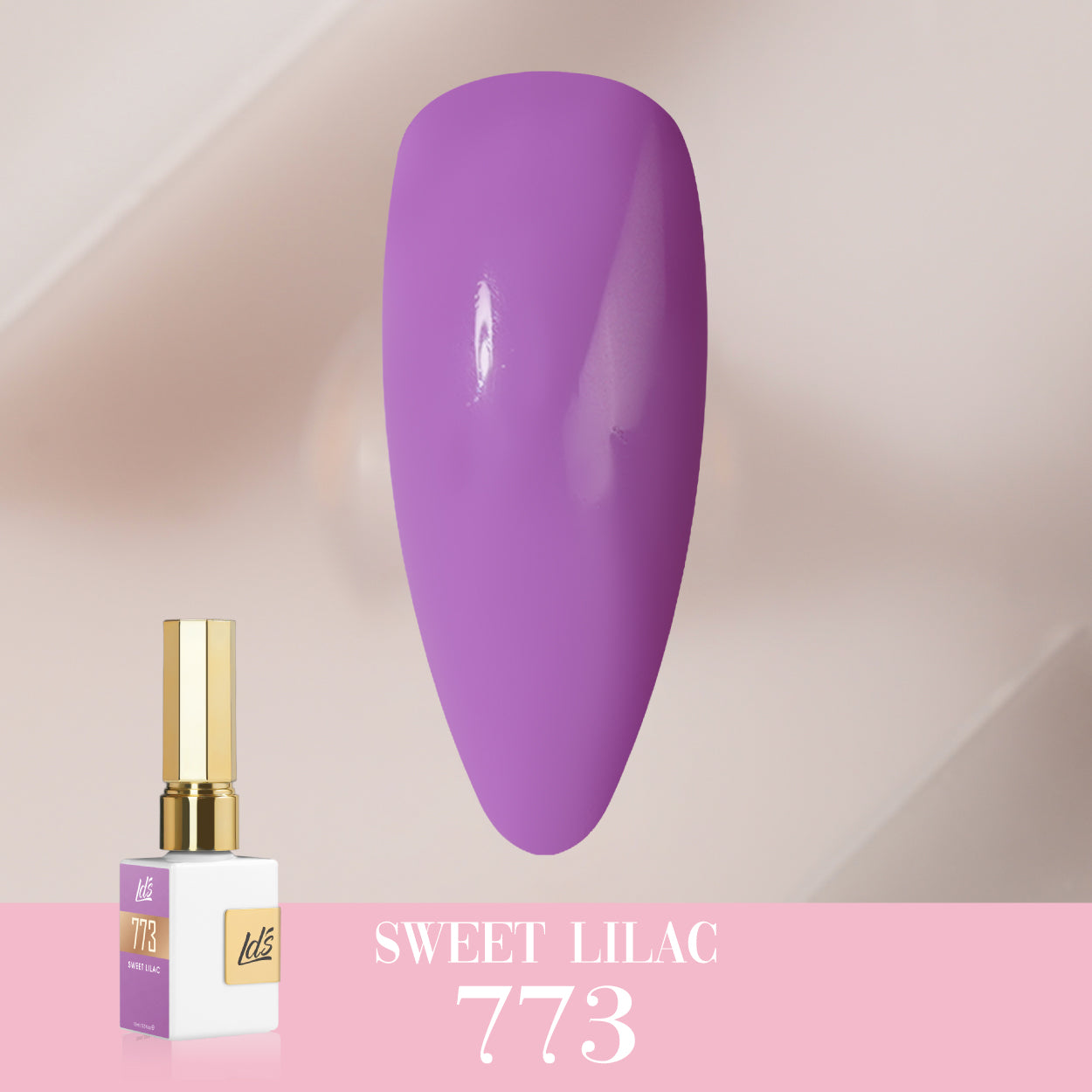 LDS Color Craze Collection - 773 Sweet Lilac - Gel Polish 0.5oz