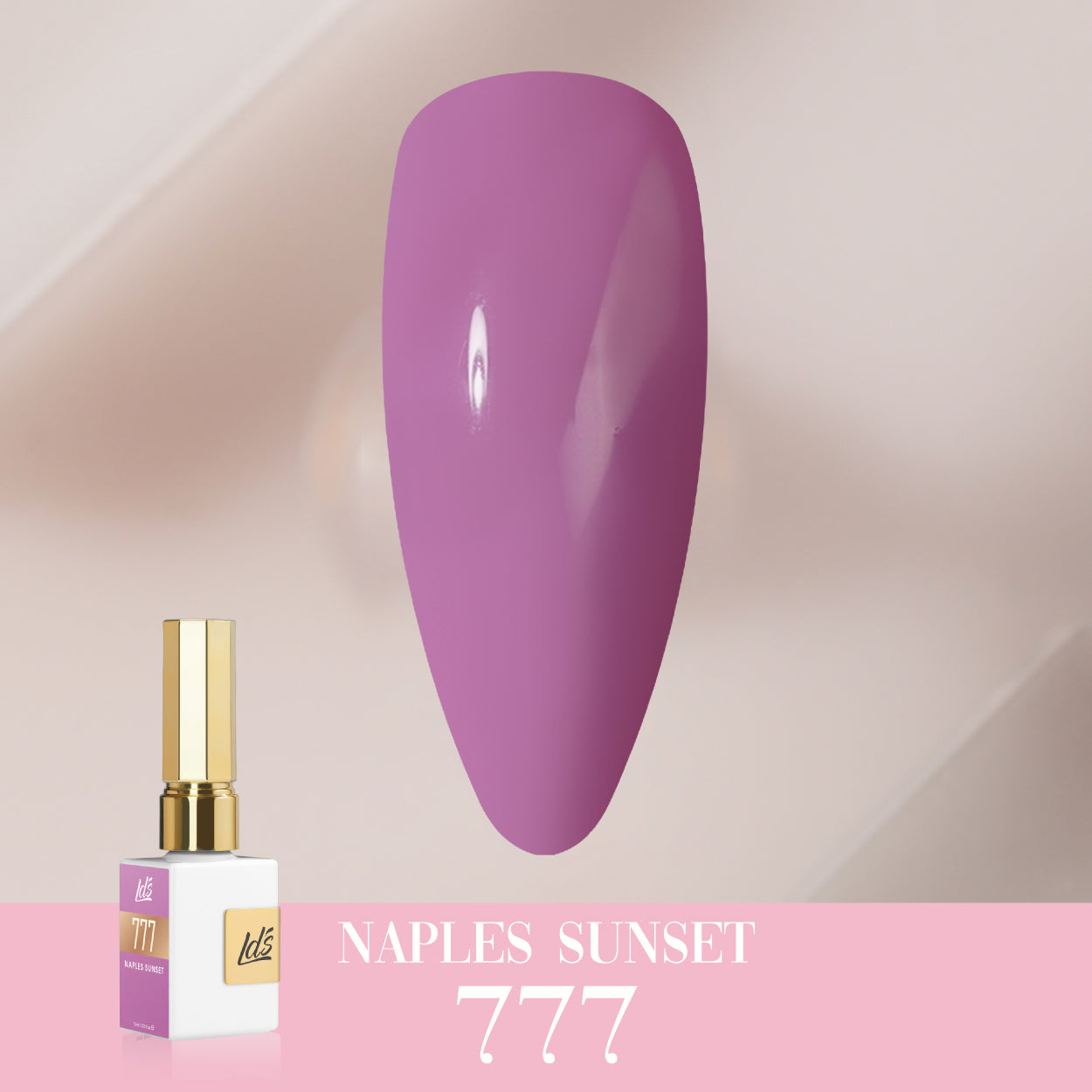 LDS Color Craze Collection - 777 Naples Sunset - Gel Polish 0.5oz