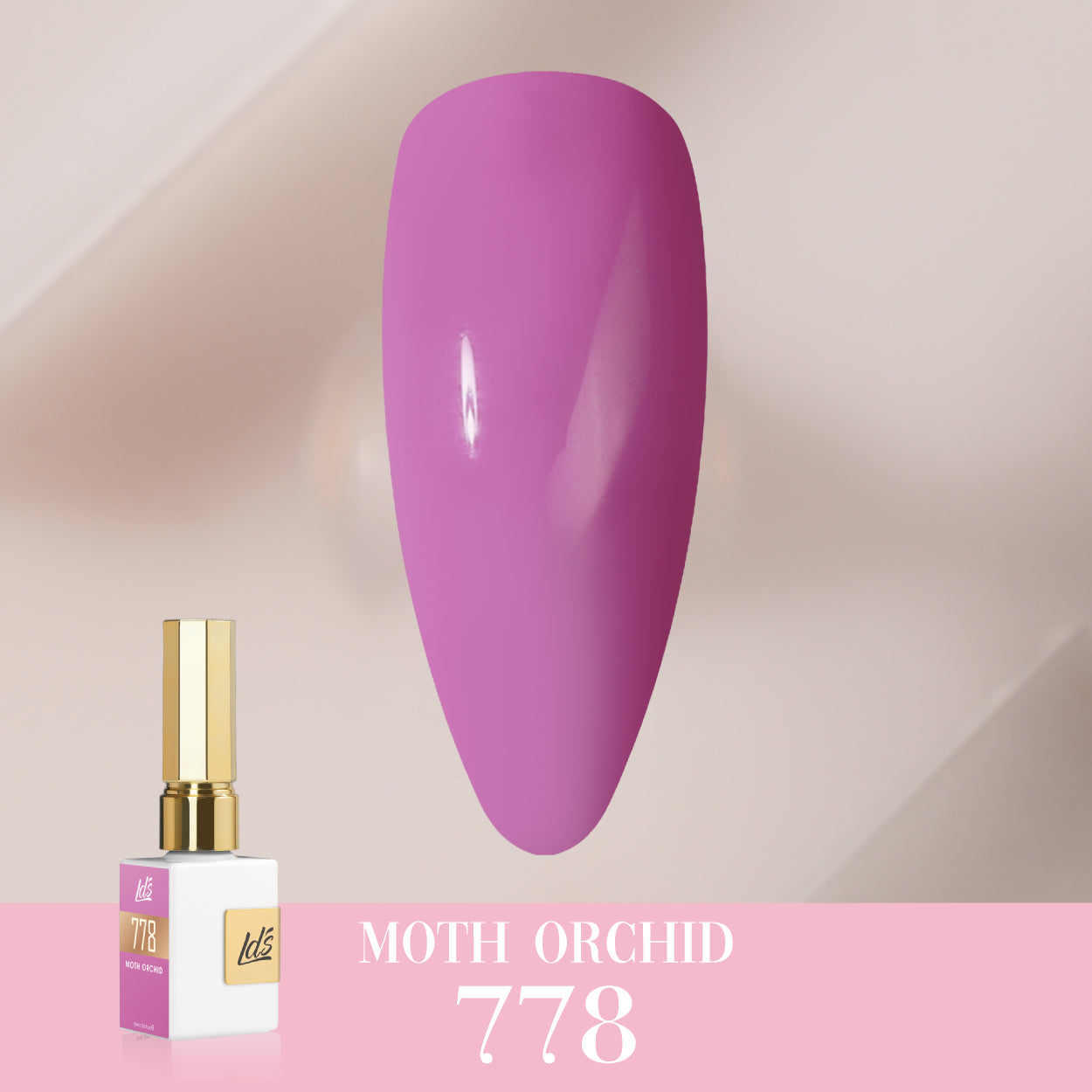 LDS Color Craze Collection - 778 Moth Orchid - Gel Polish 0.5oz