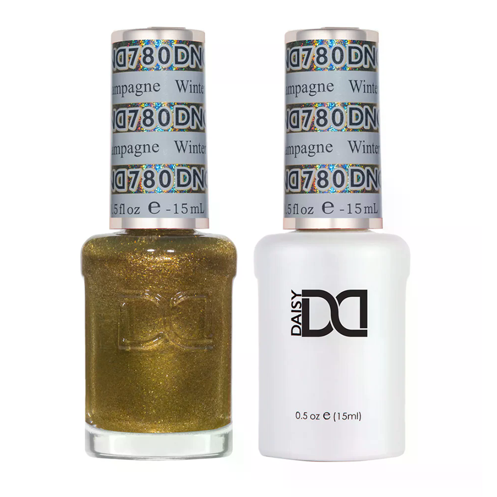 DND Gel Nail Polish Duo - 780 Champagne Winter