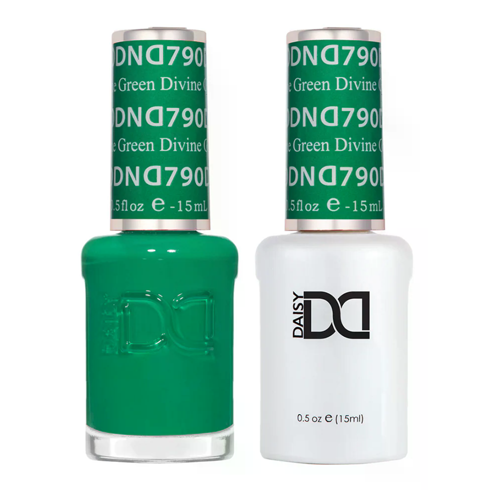 DND Gel Nail Polish Duo - 790 Divine Green