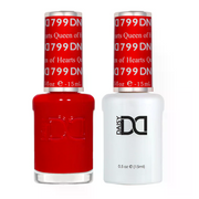 DND Gel Nail Polish Duo - 799 Queen of Hearts