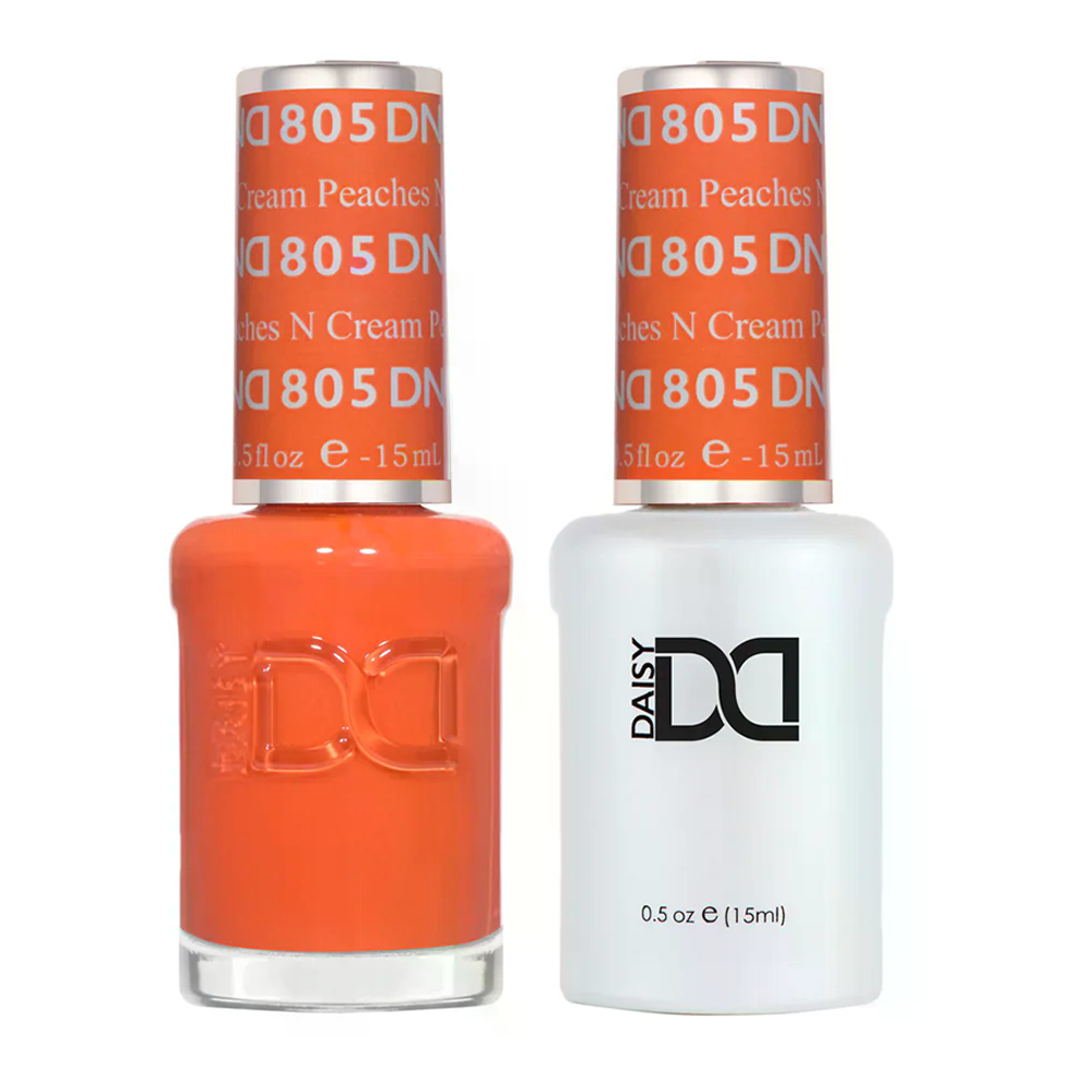 DND Gel Nail Polish Duo - 805 Peaches n Cream