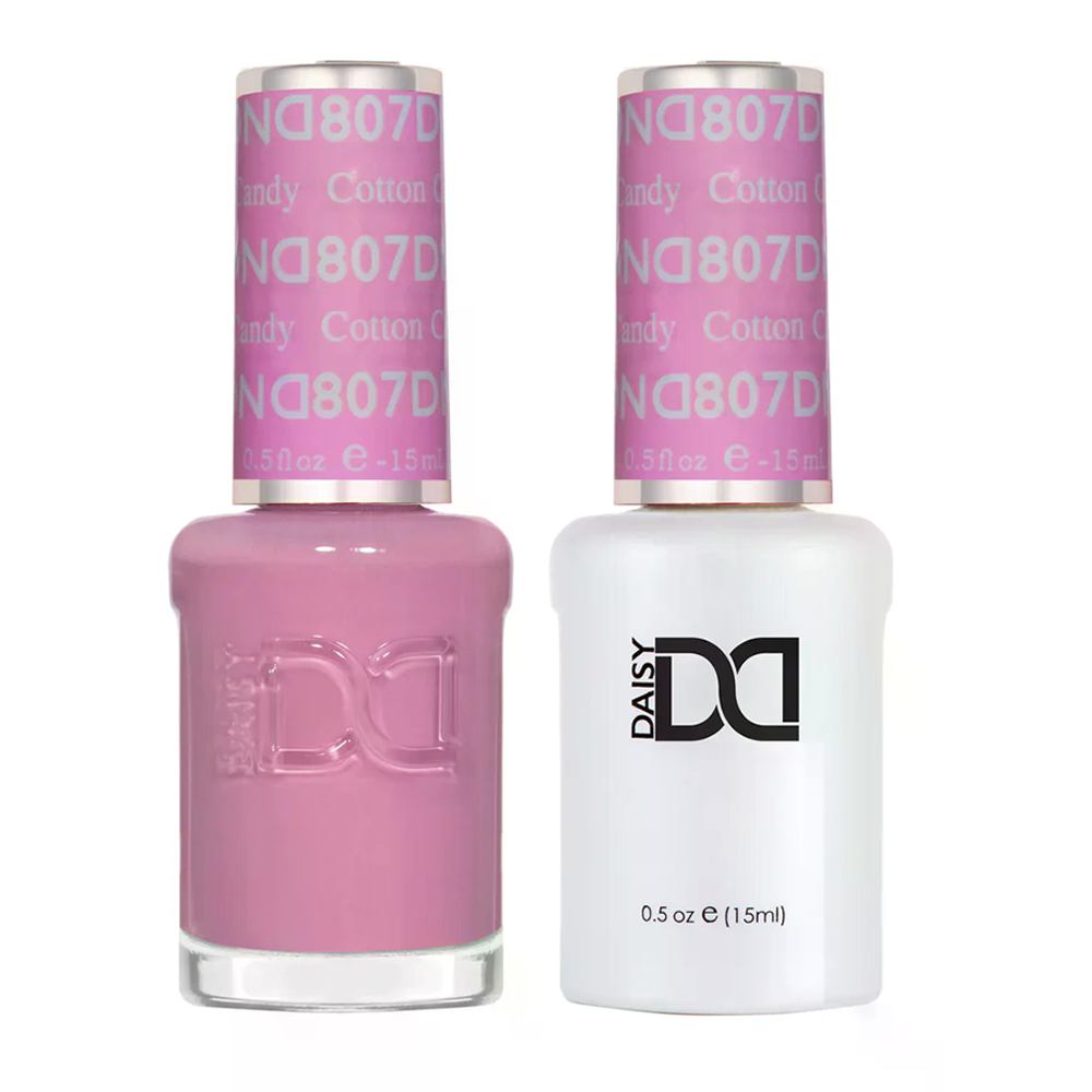 DND Gel Nail Polish Duo - 807 Cotton Candy