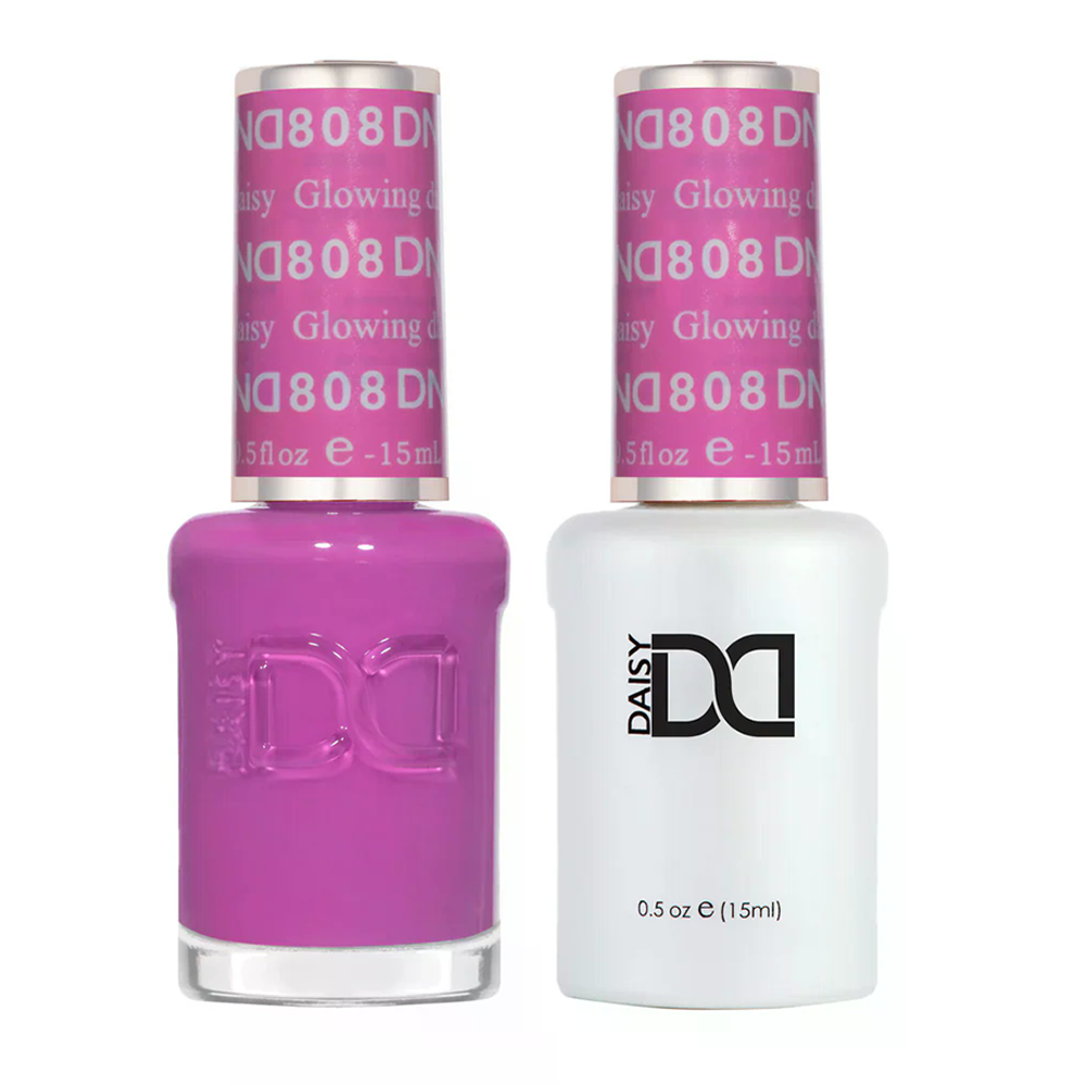 DND Gel Nail Polish Duo - 808 Glowing Daisy