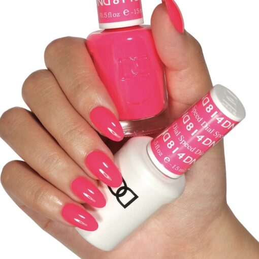 DND Gel Nail Polish Duo - 814 Pink Colors