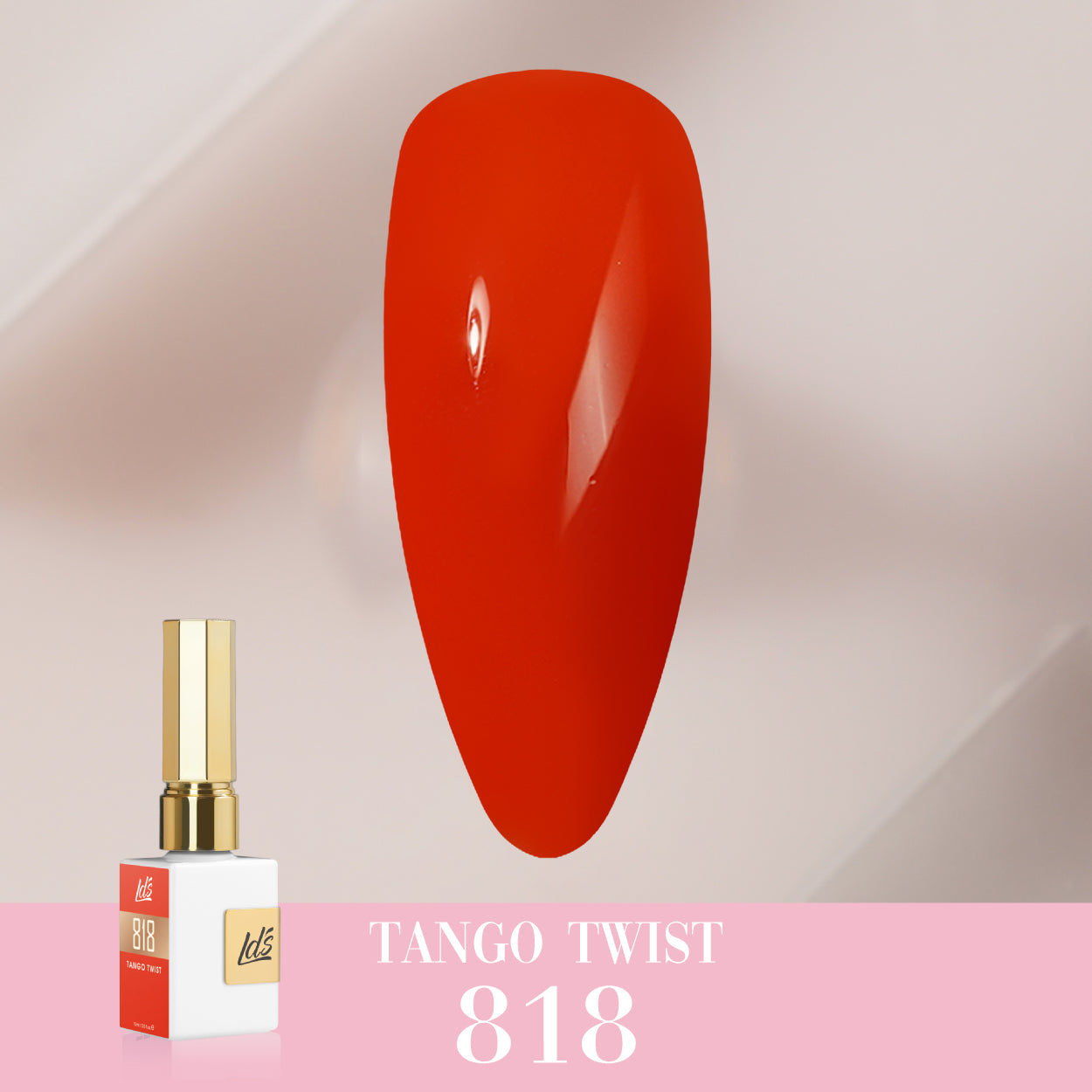 LDS Color Craze Collection - 818 Tango Twist - Gel Polish 0.5oz