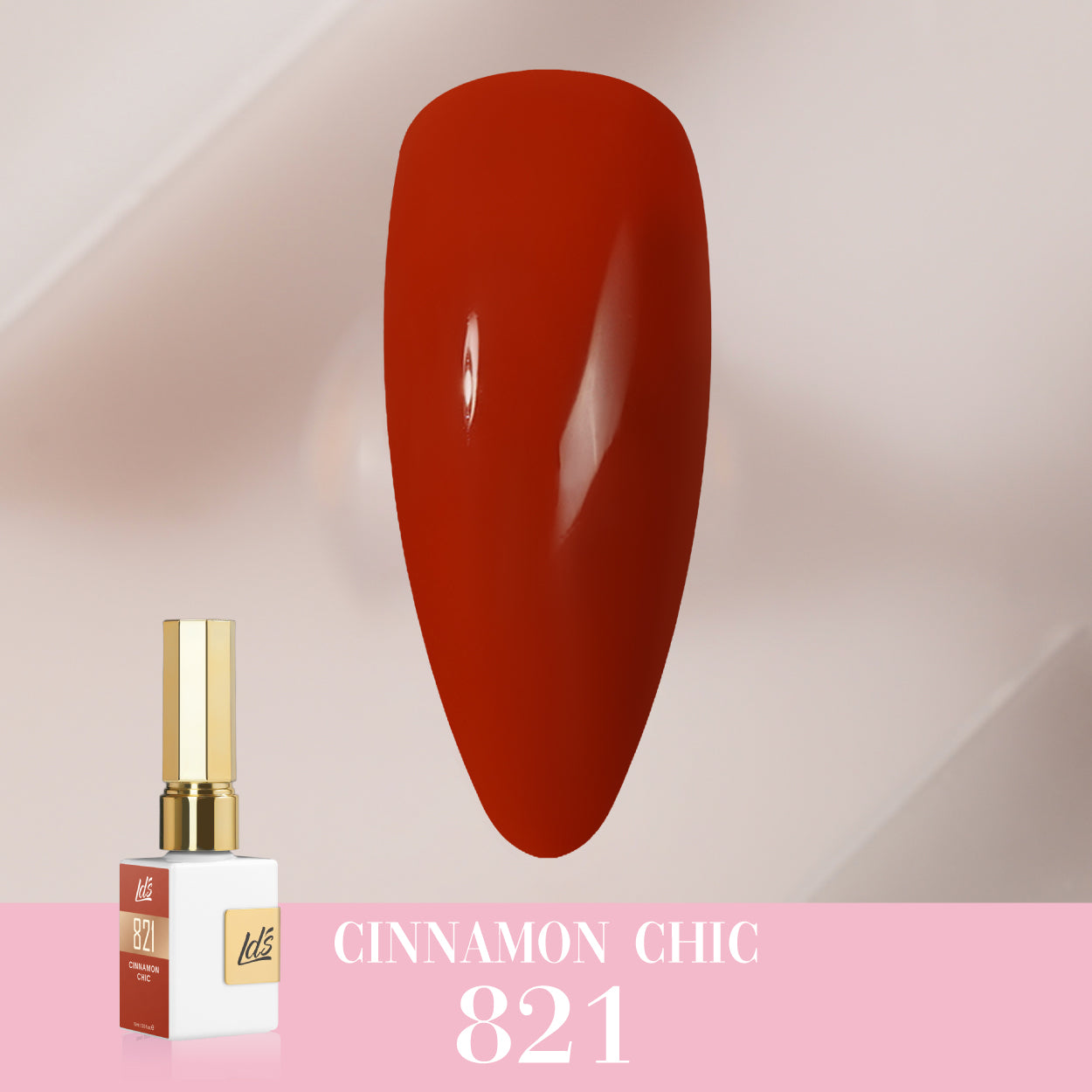 LDS Color Craze Collection - 821 Cinnamon Chic - Gel Polish 0.5oz