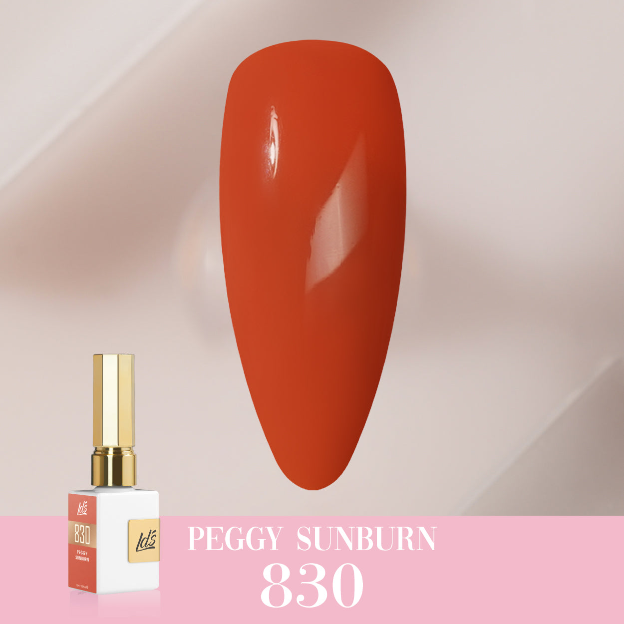 LDS Color Craze Collection - 830 Peggy Sunburn - Gel Polish 0.5oz