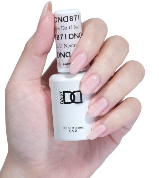 DND Gel Nail Polish Duo - 871 How Do U Neutral?