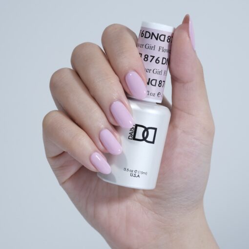 DND Gel Nail Polish Duo - 876 Flower Girl