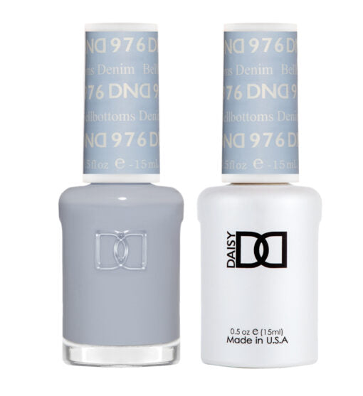 DND Gel Nail Polish Duo - 976 Bellbottoms Denim