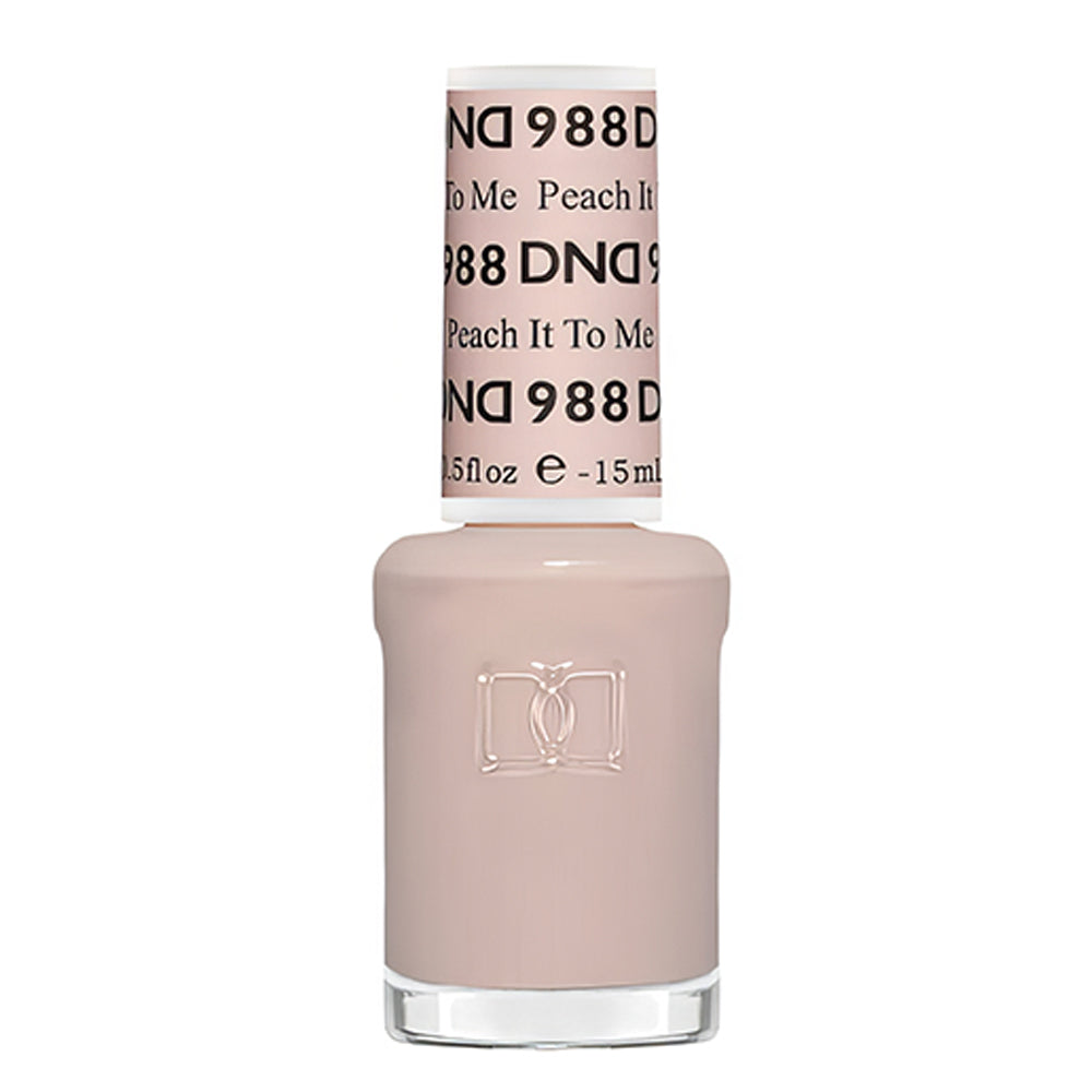 DND Nail Lacquer - 988 Peach It To Me