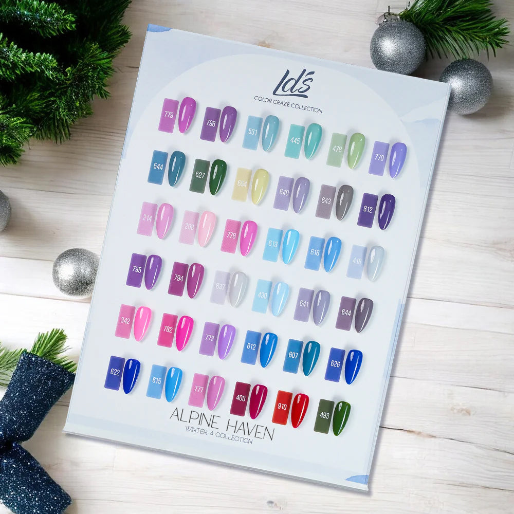 LDS Set 36 Colors - Gel Polish 0.5oz - Alpine Haven Collection