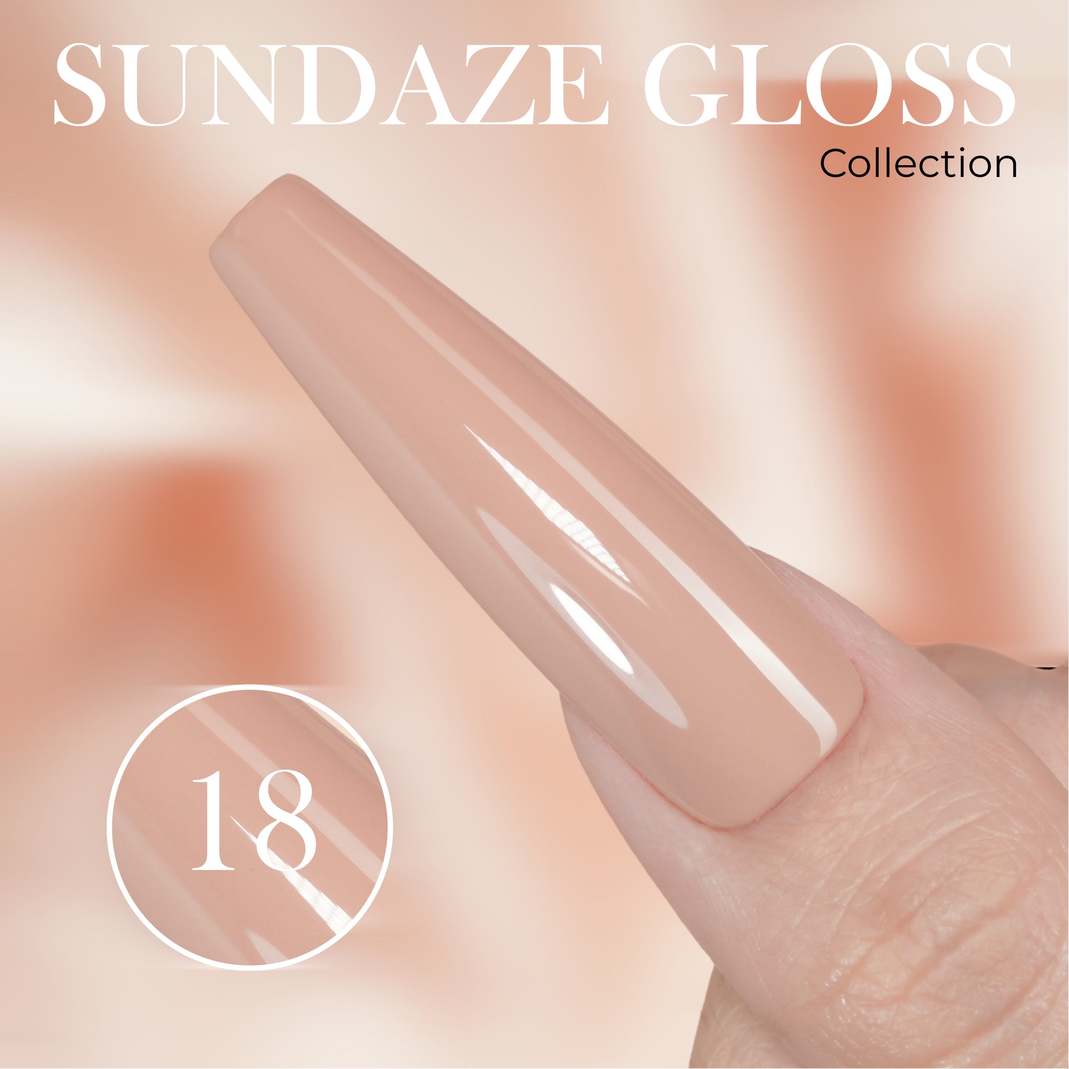 LAVIS C03 - 18 - Gel Polish 0.5 oz - Sundaze Gloss Collection