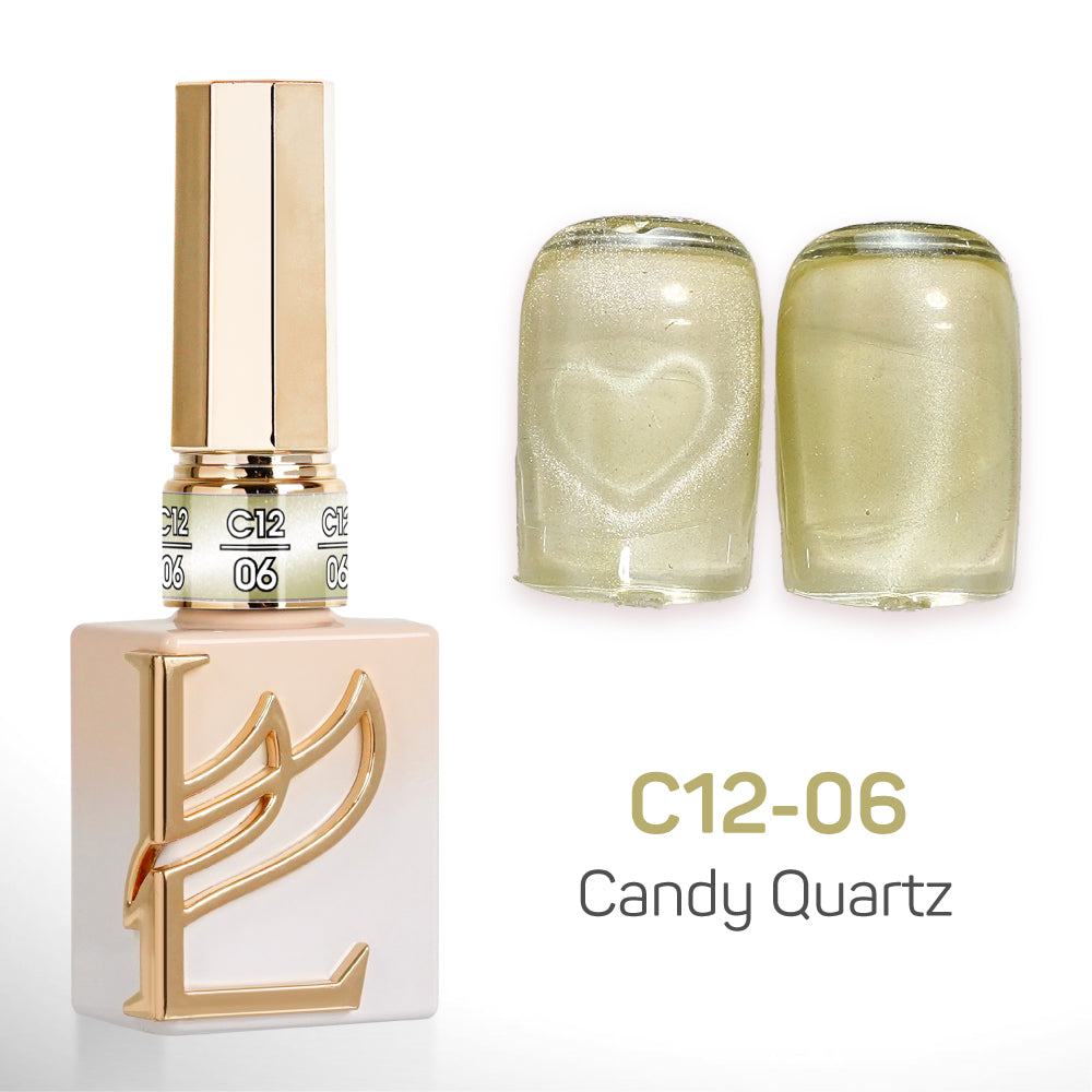 LAVIS Cat Eyes C12 - 06 - Gel Polish 0.5 oz - Candy Quartz Collection