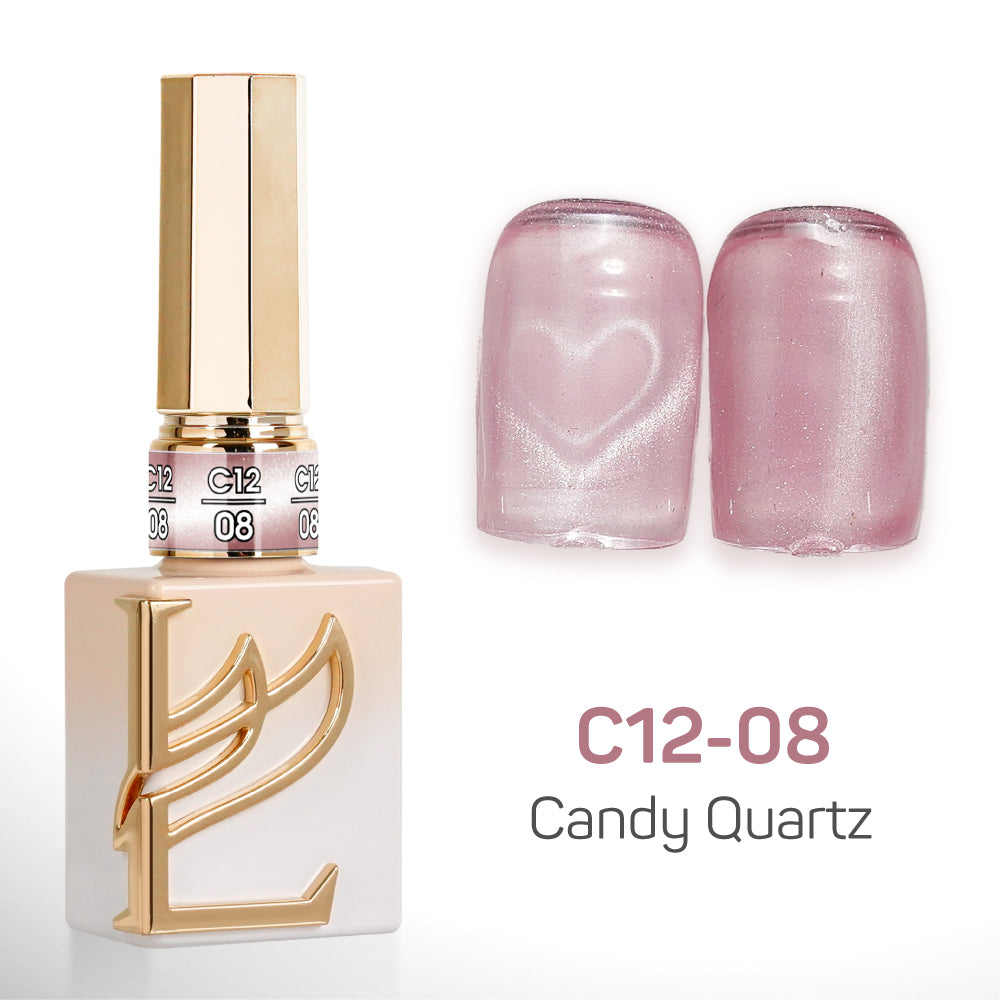 LAVIS Cat Eyes C12 - 08 - Gel Polish 0.5 oz - Candy Quartz Collection