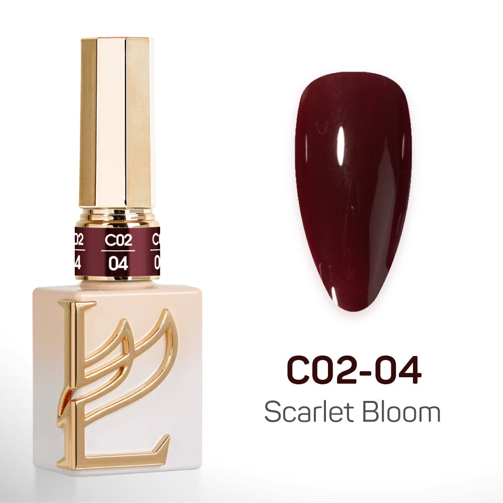 LAVIS C02 (Ver 2) - 04 - Gel Polish 0.5 oz - Scarlet Bloom Collection