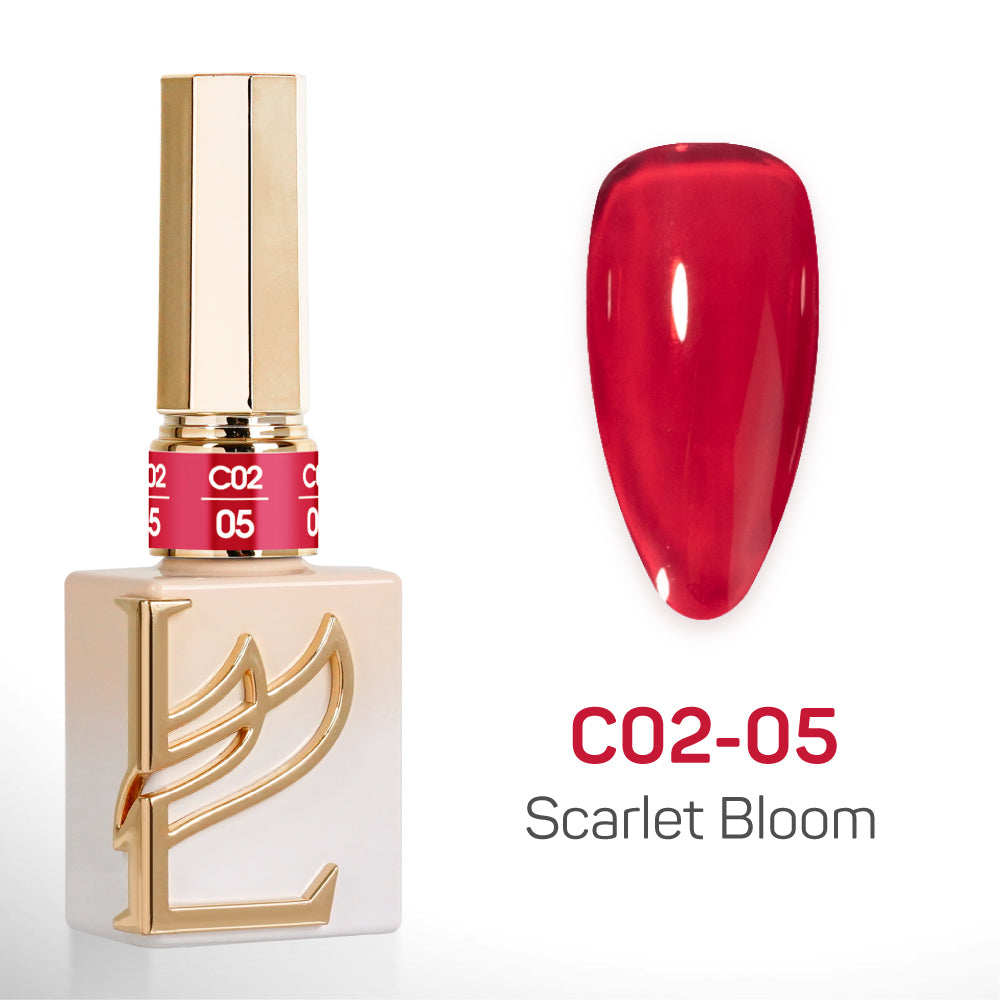 LAVIS C02 (Ver 2) - 05 - Gel Polish 0.5 oz - Scarlet Bloom Collection