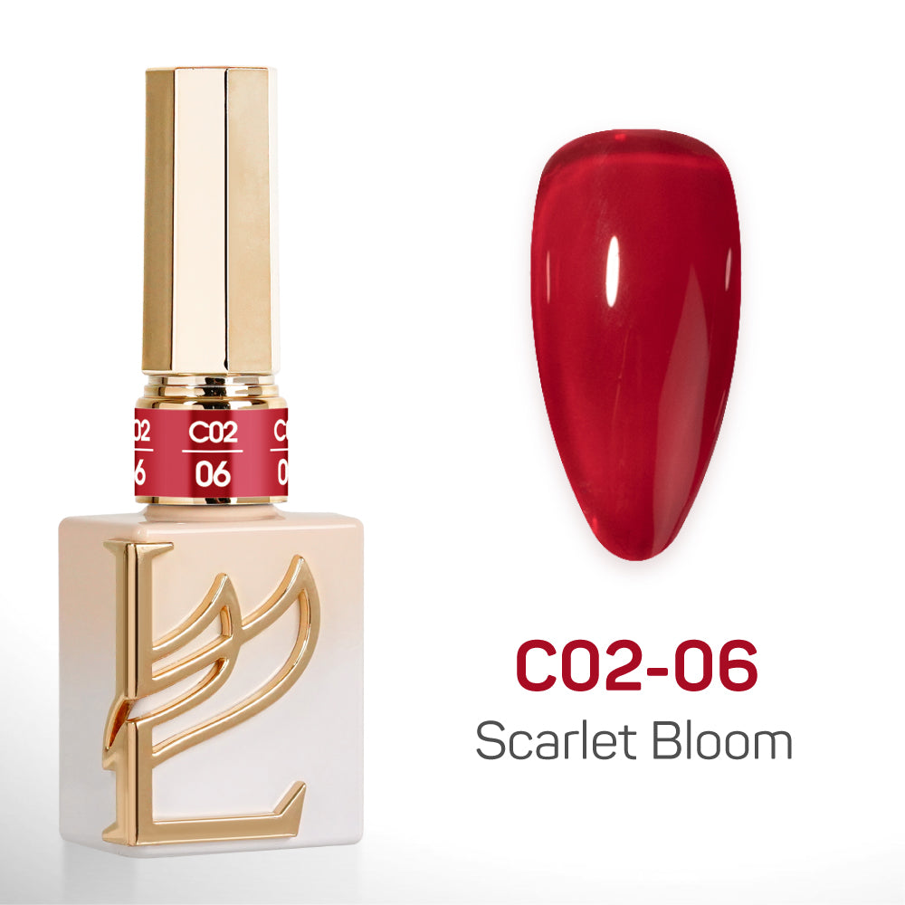 LAVIS C02 (Ver 2) - 06 - Gel Polish 0.5 oz - Scarlet Bloom Collection