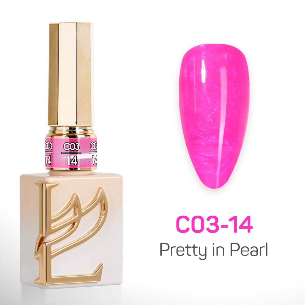 LAVIS C03 - 14 - Gel Polish 0.5 oz - Pretty in Pearl Collection