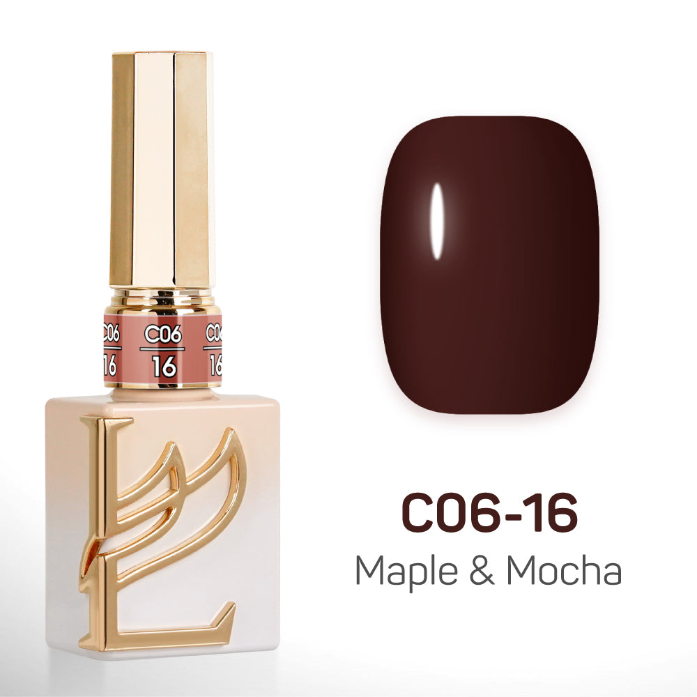LAVIS C06 - 16 - Gel Polish 0.5 oz - Maple & Mocha Collection