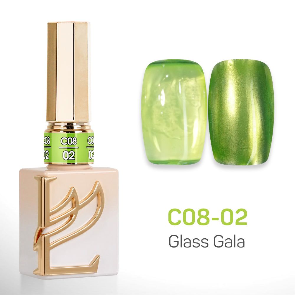LAVIS C08 - 02 - Gel Polish 0.5 oz - Glass Gala Collection