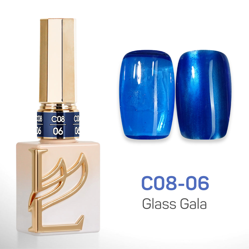 LAVIS C08 - 06 - Gel Polish 0.5 oz - Glass Gala Collection