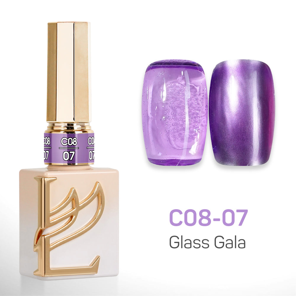 LAVIS C08 - 07 - Gel Polish 0.5 oz - Glass Gala Collection