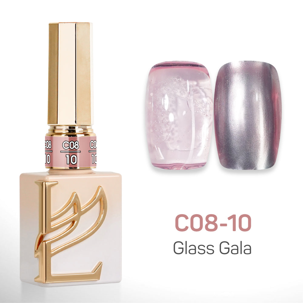 LAVIS C08 - 10 - Gel Polish 0.5 oz - Glass Gala Collection