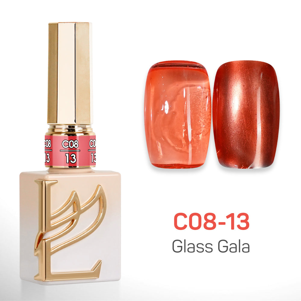 LAVIS C08 - 13 - Gel Polish 0.5 oz - Glass Gala Collection