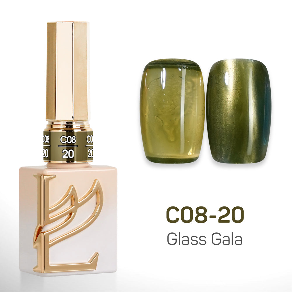 LAVIS C08 - 20 - Gel Polish 0.5 oz - Glass Gala Collection