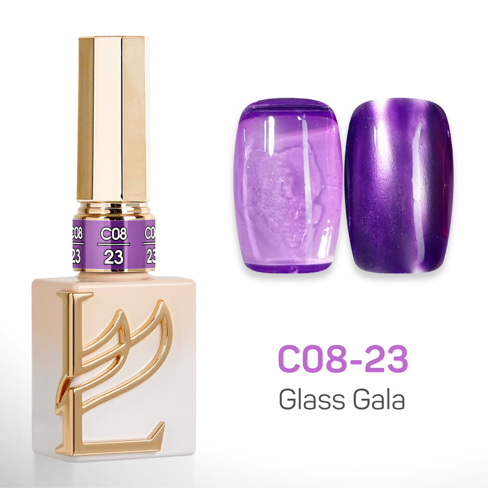 LAVIS C08 - 23 - Gel Polish 0.5 oz - Glass Gala Collection