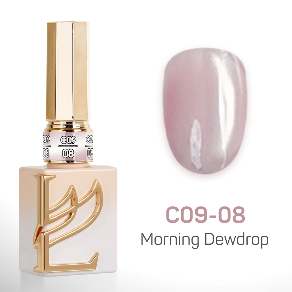 LAVIS Cat Eyes C09 - Set 24 Colors - Gel Polish 0.5 oz - Morning Dewdrop Collection