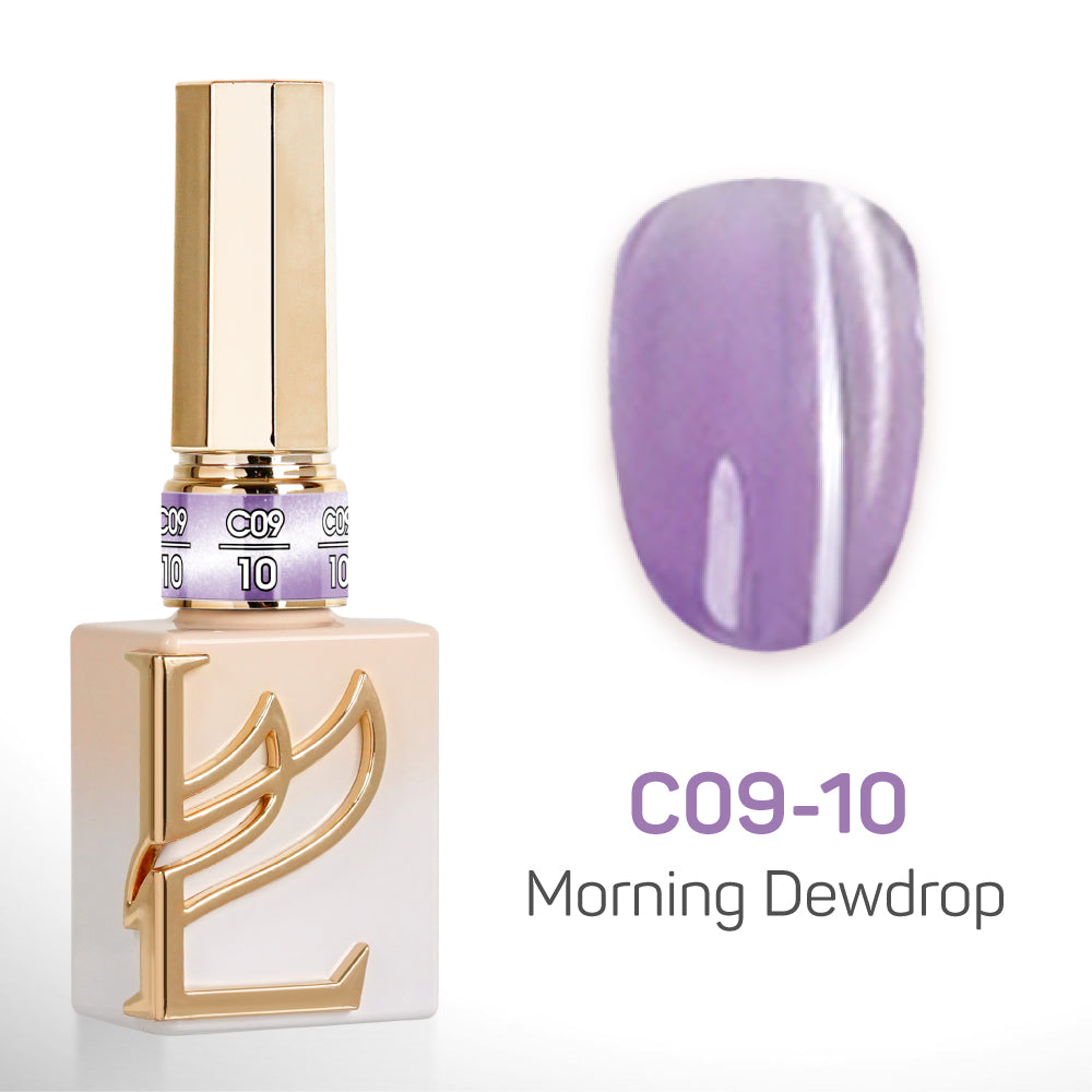 LAVIS Cat Eyes C09 - Set 24 Colors - Gel Polish 0.5 oz - Morning Dewdrop Collection