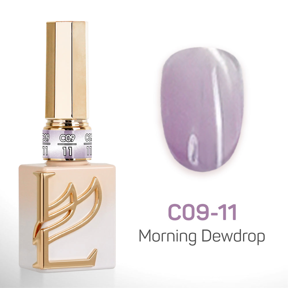 LAVIS Cat Eyes C09 - Set 24 Colors - Gel Polish 0.5 oz - Morning Dewdrop Collection