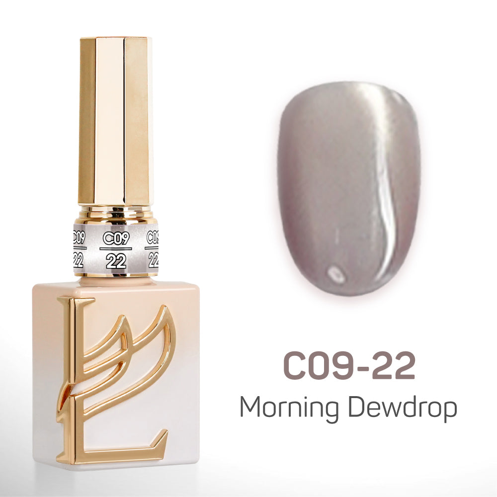 LAVIS Cat Eyes C09 - Set 24 Colors - Gel Polish 0.5 oz - Morning Dewdrop Collection