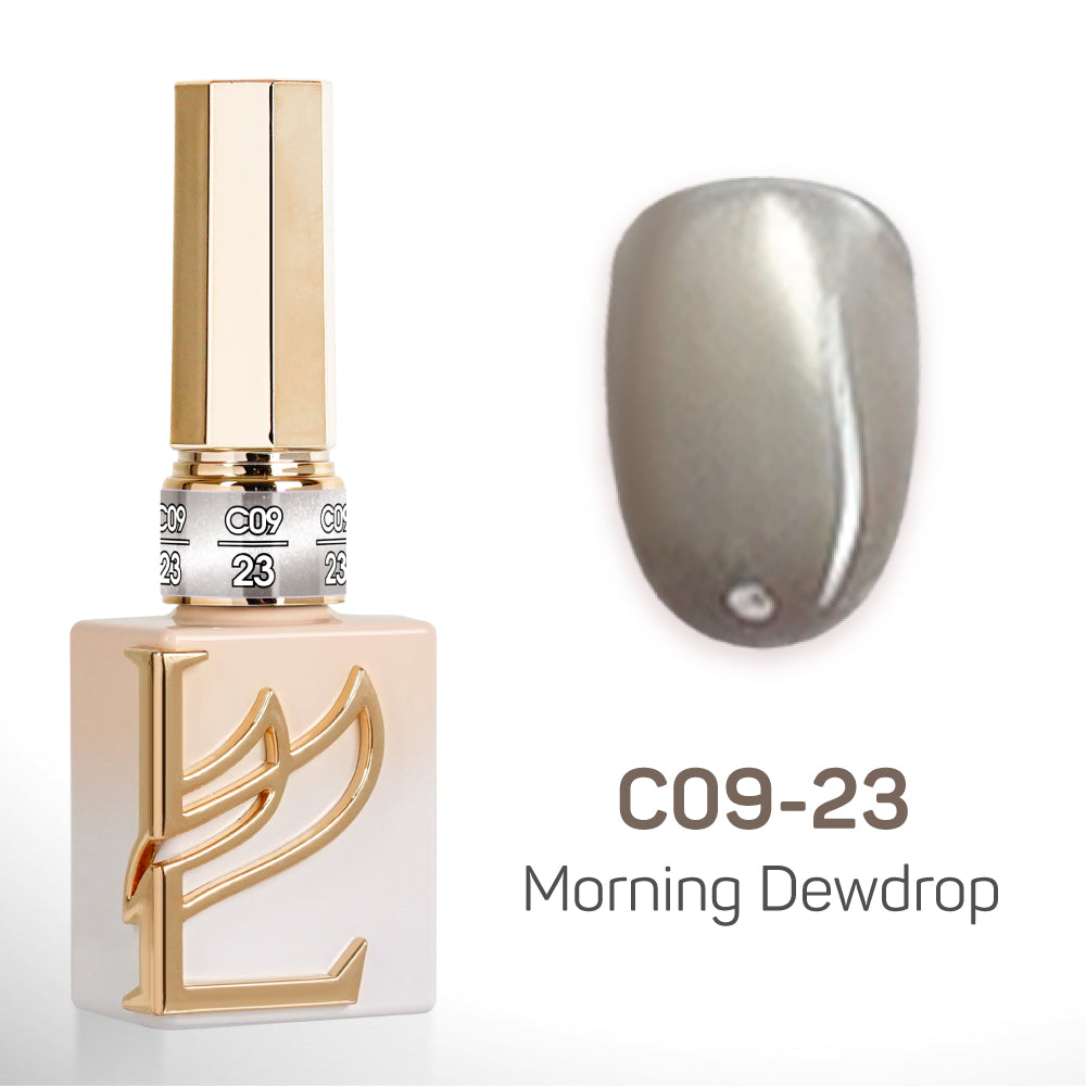LAVIS Cat Eyes C09 - Set 24 Colors - Gel Polish 0.5 oz - Morning Dewdrop Collection