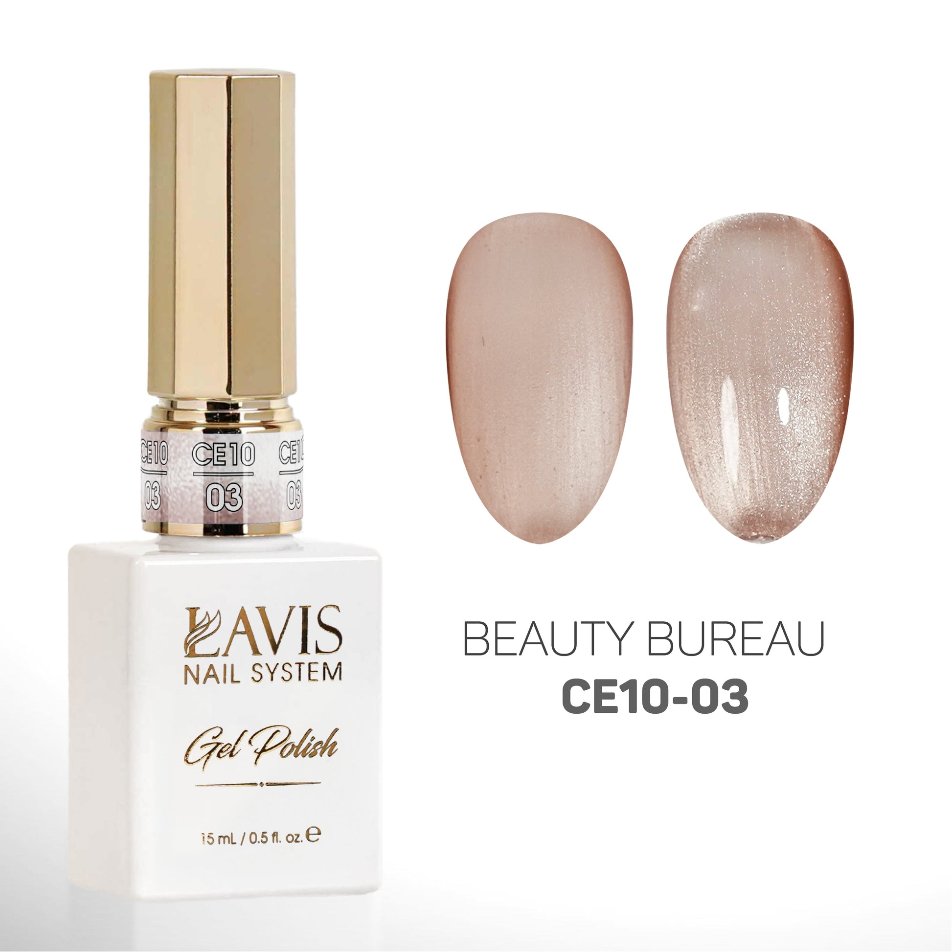 LAVIS Cat Eyes CE10 - 03 - Gel Polish 0.5 oz - Beauty Bureau Collection