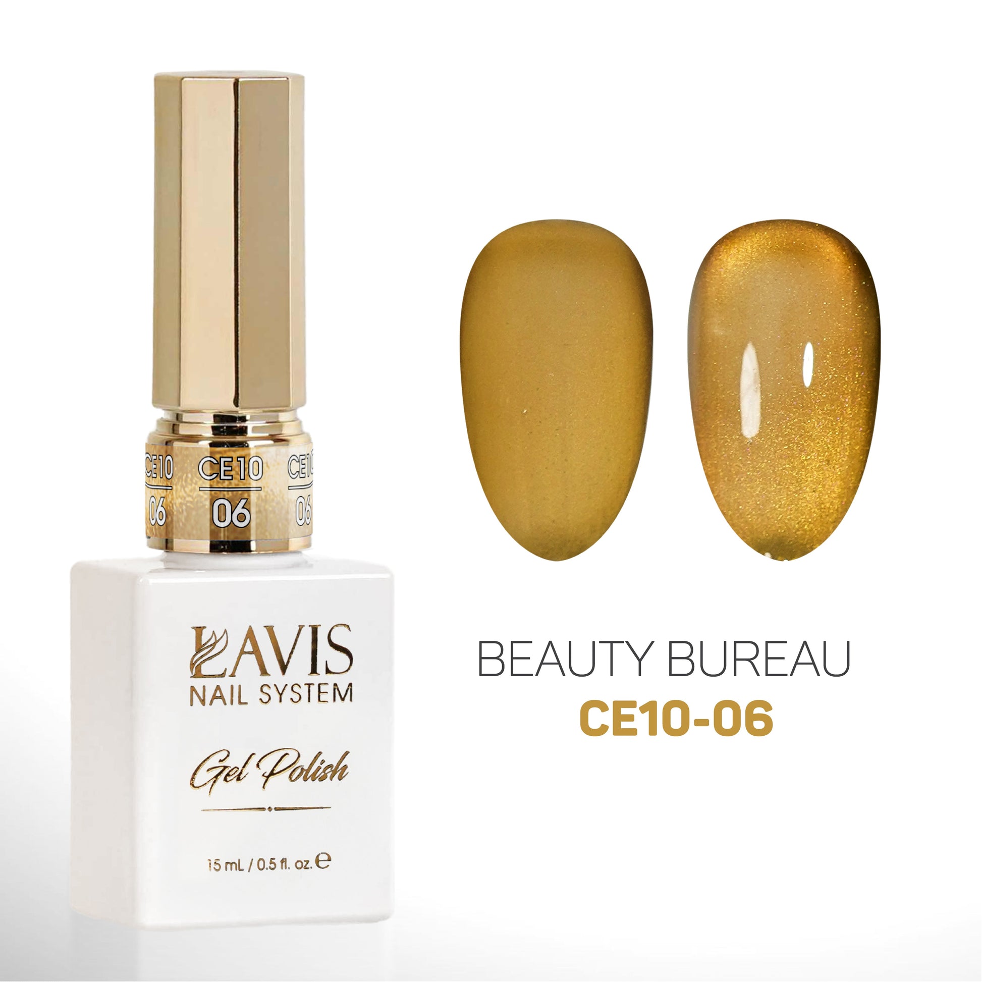 LAVIS Cat Eyes CE10 - 06 - Gel Polish 0.5 oz - Beauty Bureau Collection