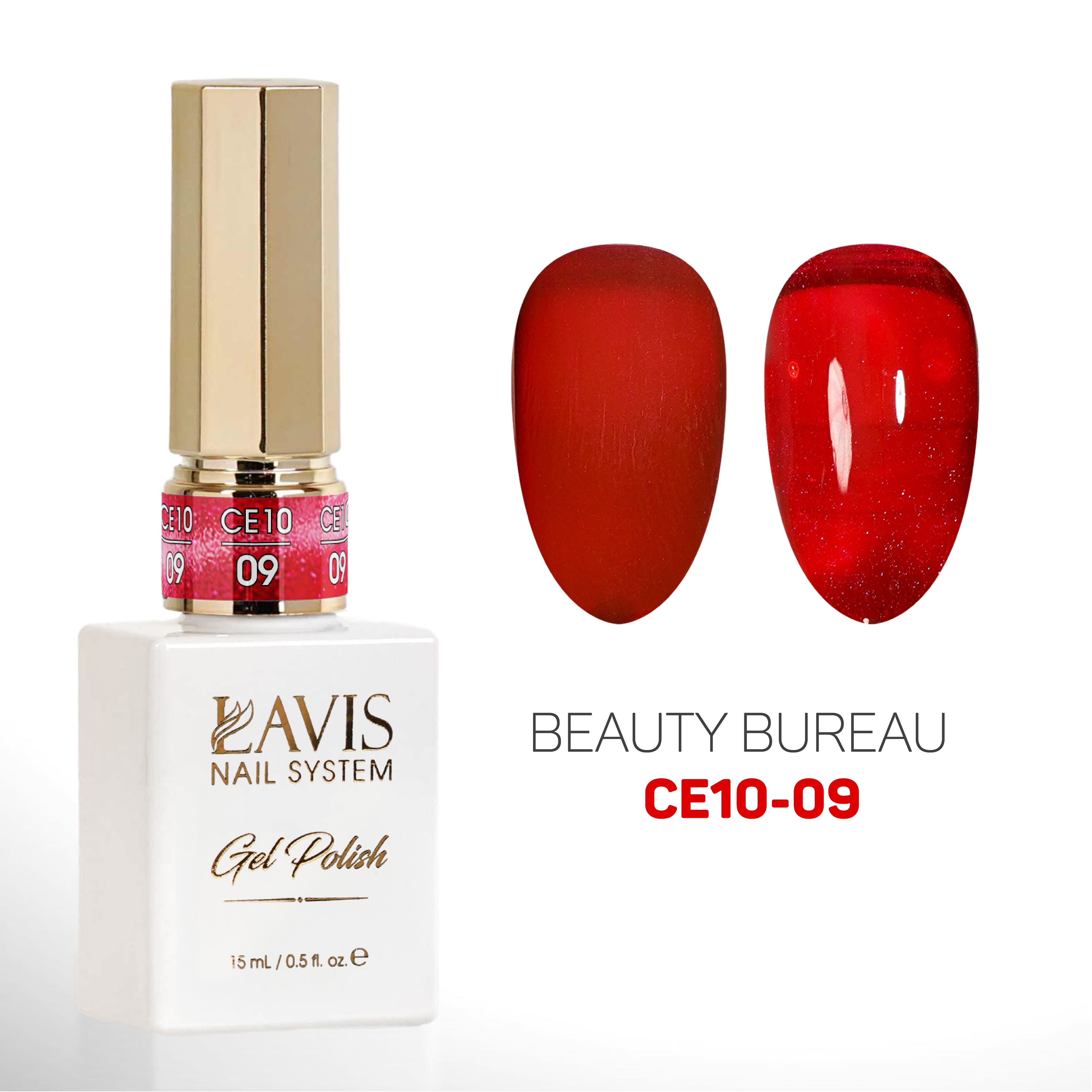 LAVIS Cat Eyes CE10 - 09 - Gel Polish 0.5 oz - Beauty Bureau Collection