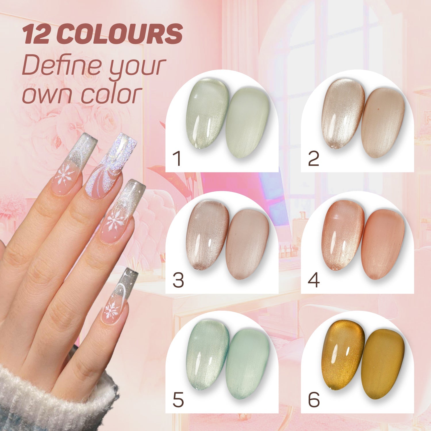 LAVIS Cat Eyes CE10 - 03 - Gel Polish 0.5 oz - Beauty Bureau Collection