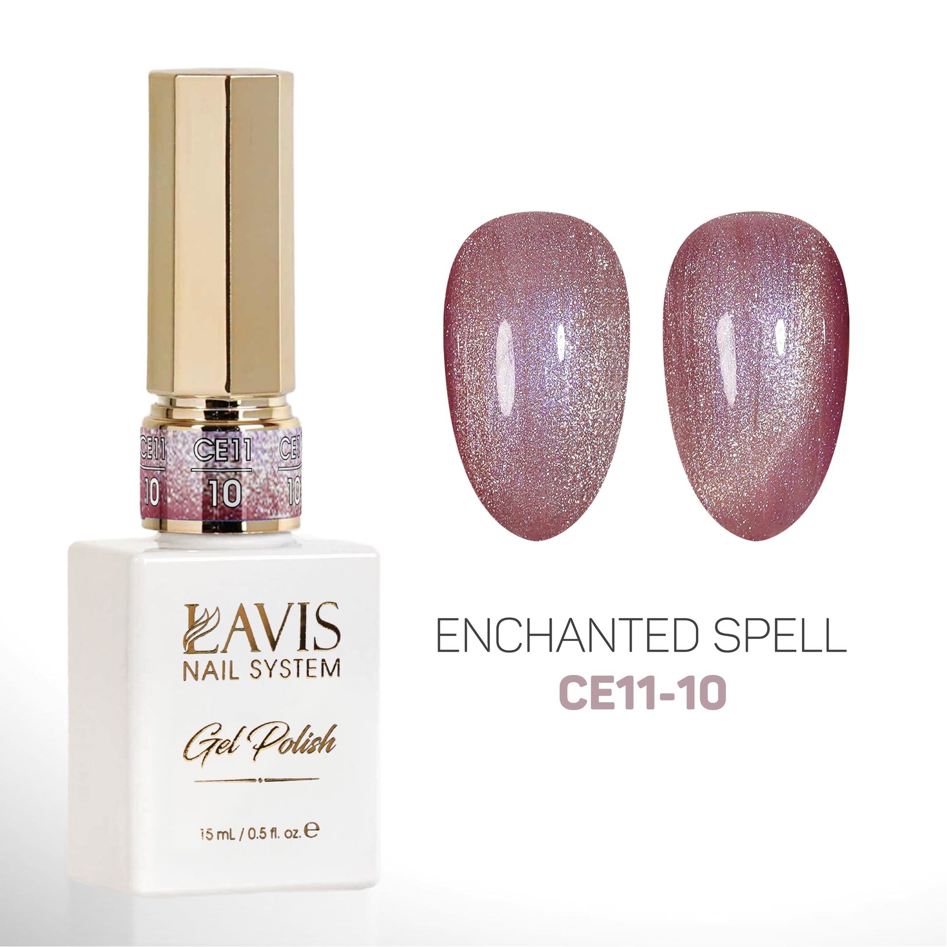 LAVIS Cat Eyes CE11 - 10 - Gel Polish 0.5 oz - Enchanted Spell Collection