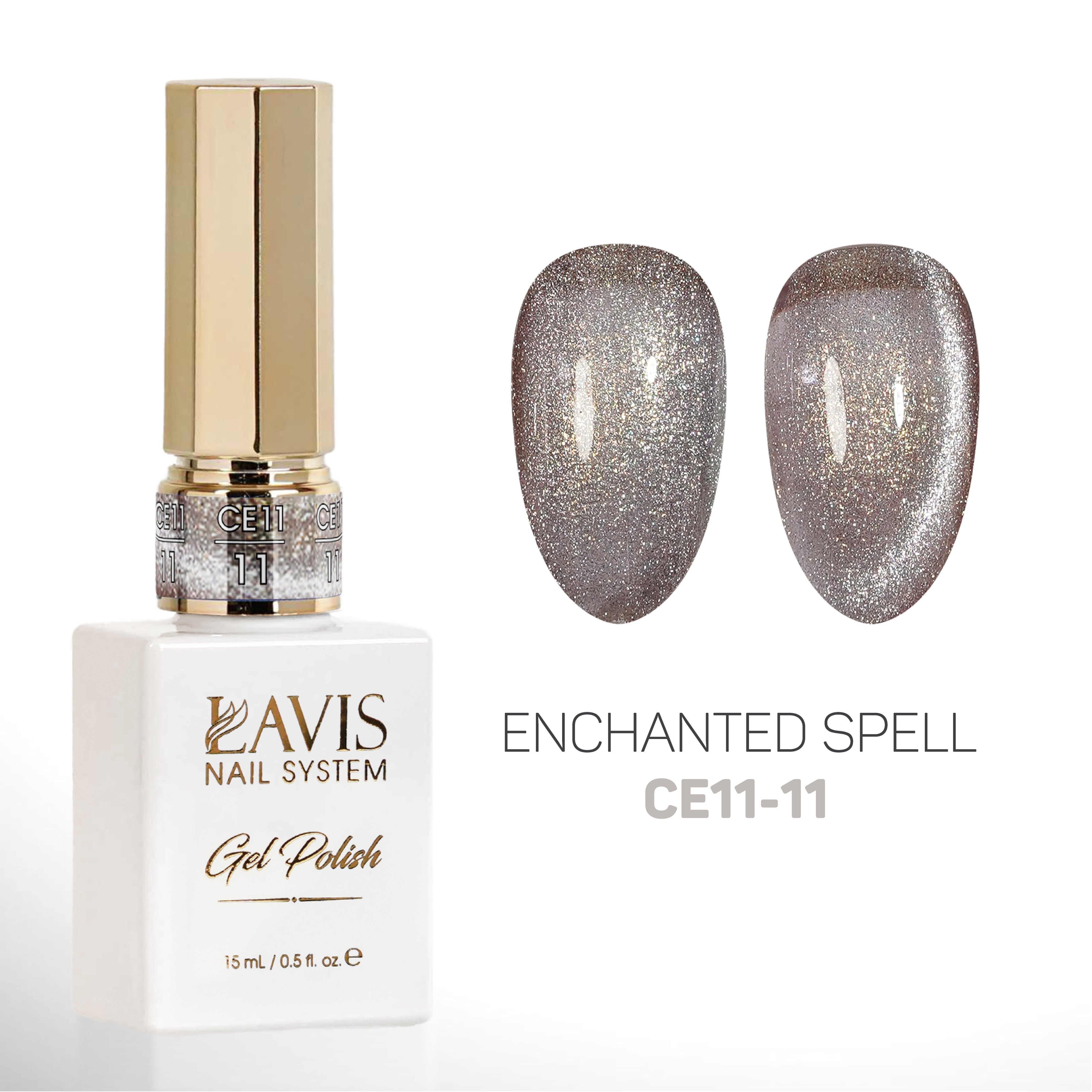 LAVIS Cat Eyes CE11 - 11 - Gel Polish 0.5 oz - Enchanted Spell Collection