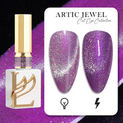 LAVIS Cat Eyes CE12 - 07 (Ver1) - Gel Polish 0.5 oz - Artic Jewel Collection