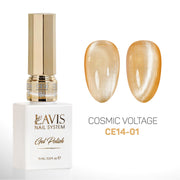 LAVIS Cat Eyes CE14 - 01 - Gel Polish 0.5 oz - Cosmic Voltage Collection