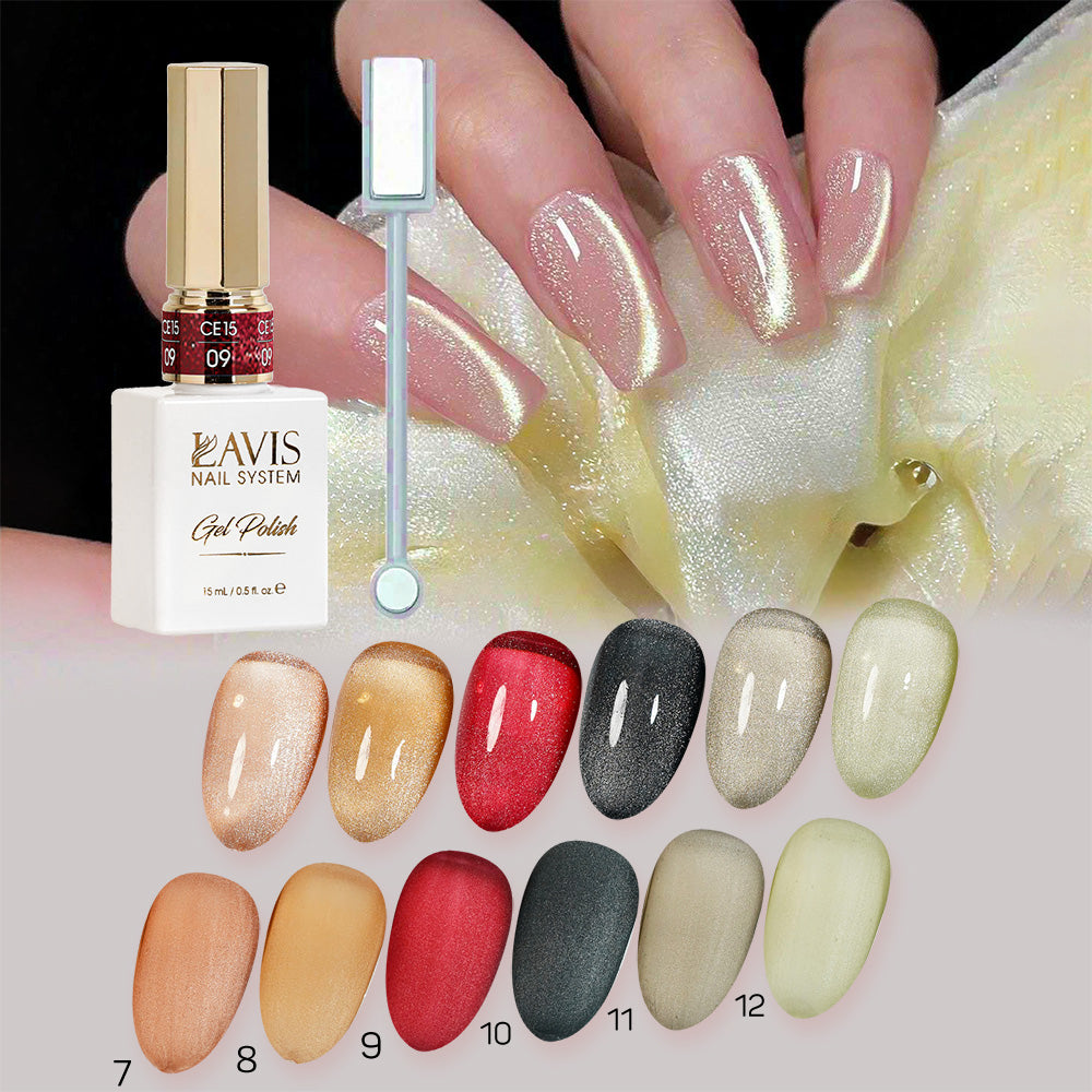 LAVIS Cat Eyes CE15 - Gel Polish 0.5 oz - Fangtastic Collection